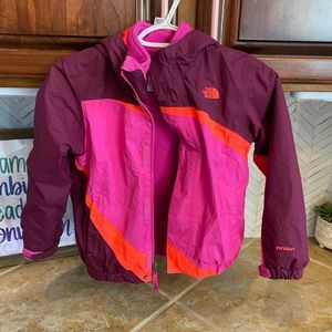 Girls winter coat with zip out fleece so you can use more than one season.